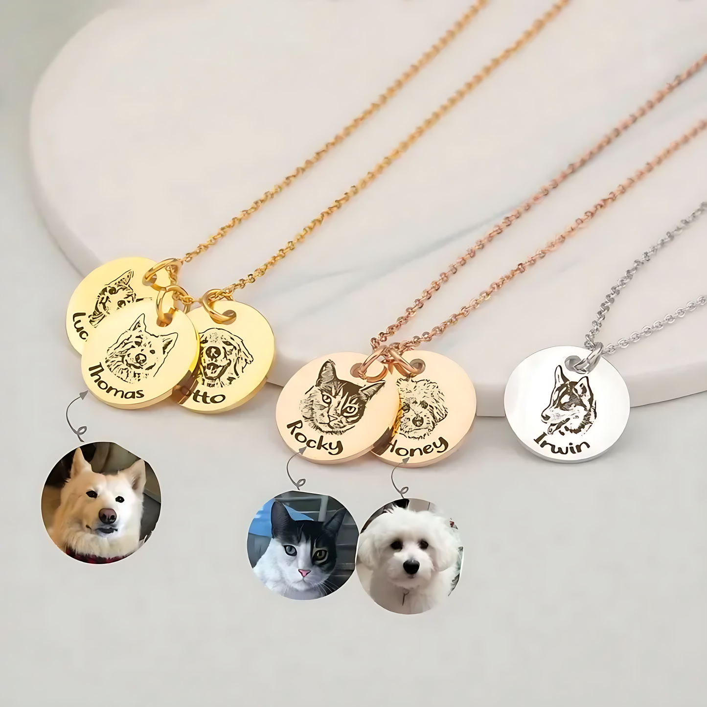 Gepersonaliseerde PetMemory™ Ketting