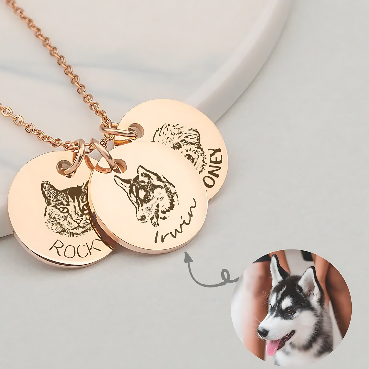 Gepersonaliseerde PetMemory™ Ketting