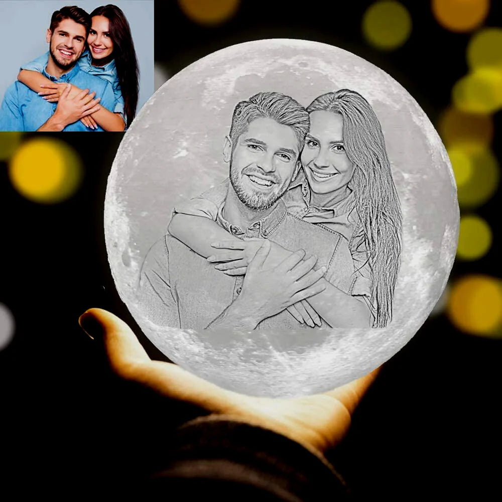 Gepersonaliseerde LoveMoon™ Lamp