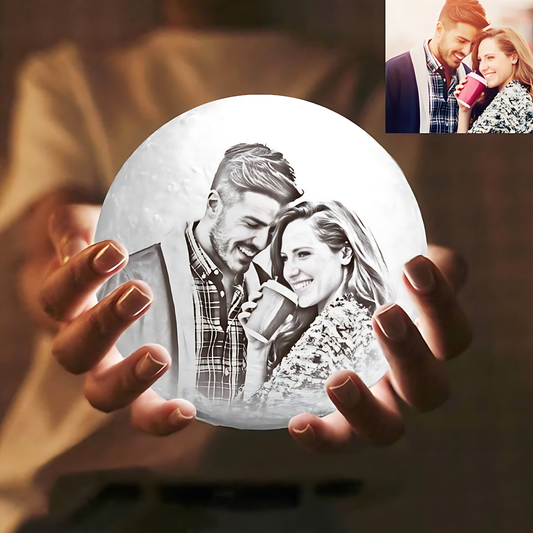 Gepersonaliseerde LoveMoon™ Lamp